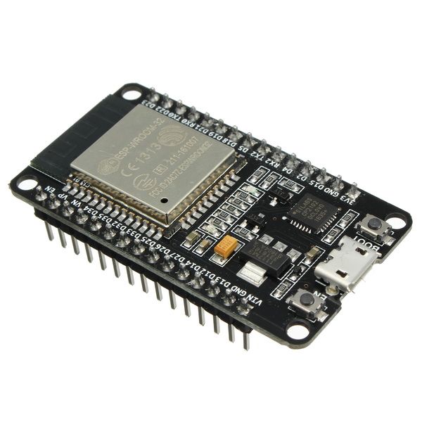 ESP32 microcontroller WiFi Bluetooth 30 pins ESP-WROOM-32 met CP2102 USB chip 02